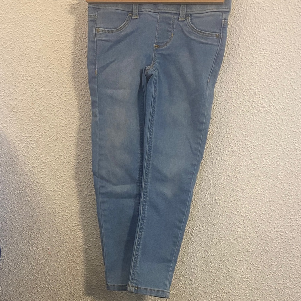 Light Blue Girls Jeggings